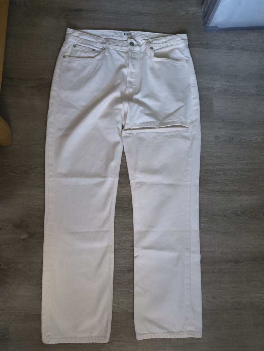 Agolde Lana Slice Jeans Size 32 NWOT